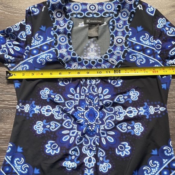 I-N-C International Concepts Ladies Tunic Size Medium - Picture 7 of 10